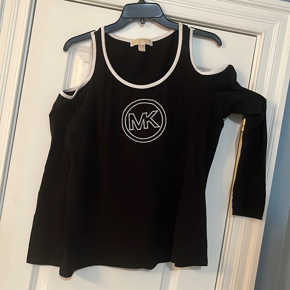Michael Kors cold shoulder top